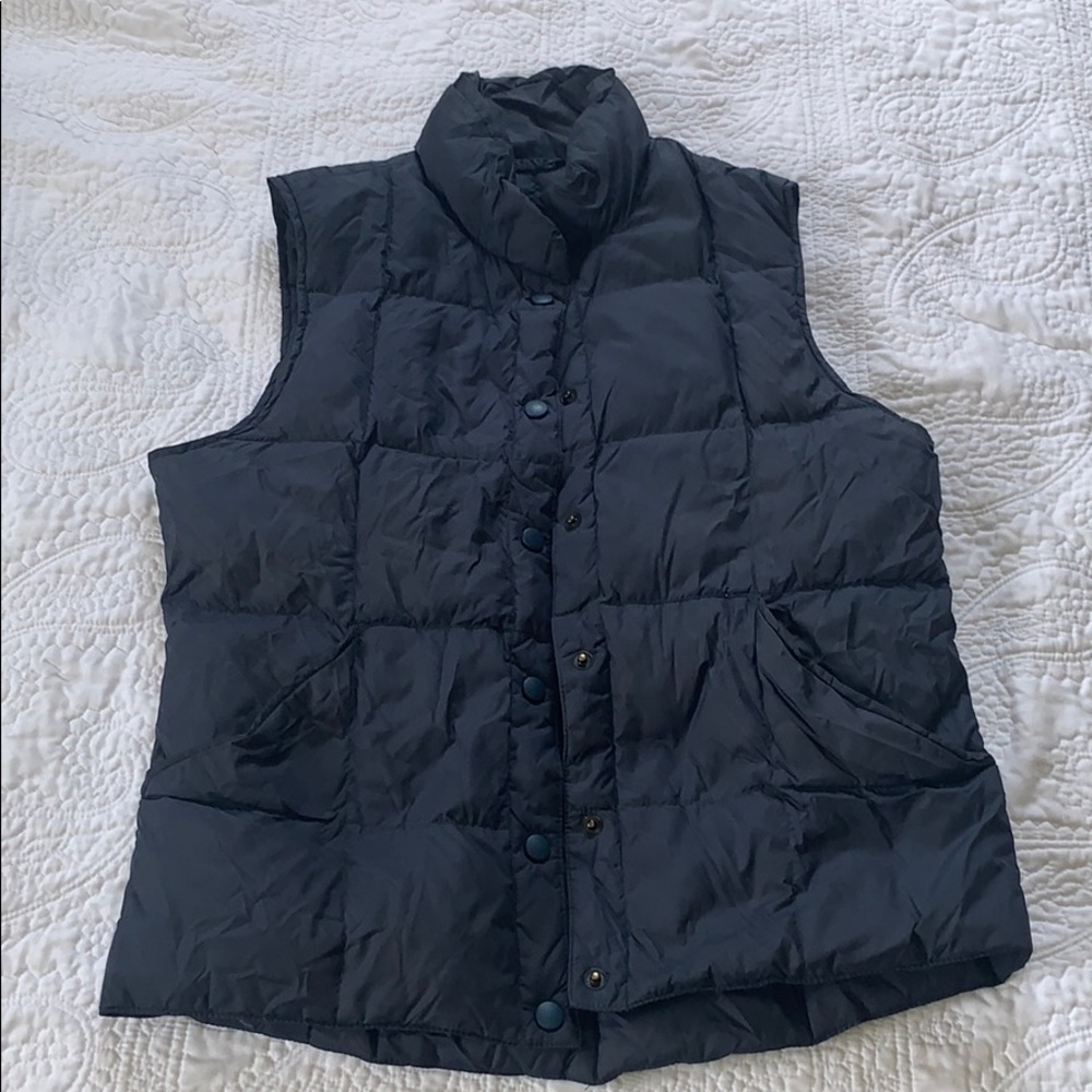 Lands End down vest